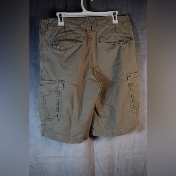 Ocean Pacific OP men’s brown size 32 cargo shorts #Q1031 - Picture 2 of 4